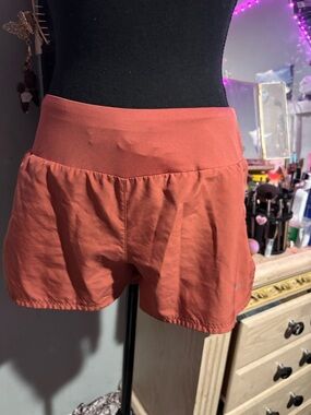 Nike Coral Athletic Stretch Shorts